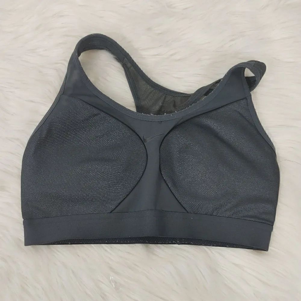 Nike Women's Size Small Black Sports Bra Mesh Back